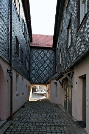 Gasse in der Frther Altstadt