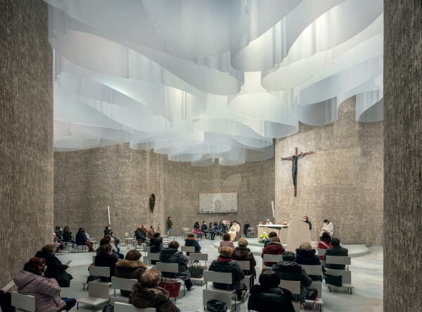 Kirche in Kalabrien von Mario Cucinella Architecs