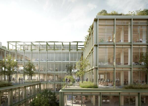 1. Preis: David Chipperfield Architects mit Atelier Loidl Landschaftsarchitekten / Fassade und Terrassen