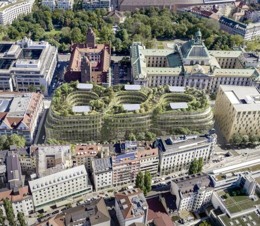 2. Preis: BIG Bjarke Ingels Group mit realgrn Landschaftsarchitekten