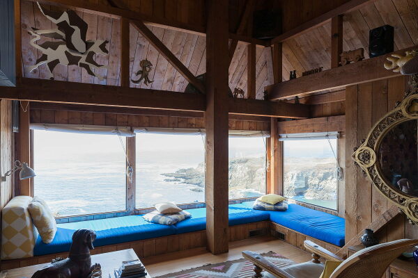 Charles Moore Appartment in der Sea Ranch, Sonoma County in Kalifornien.
