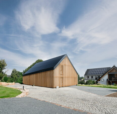 Gemeinschaftshaus von furoris X art im Erzgebirge