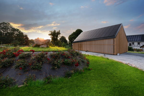 Gemeinschaftshaus von furoris X art im Erzgebirge