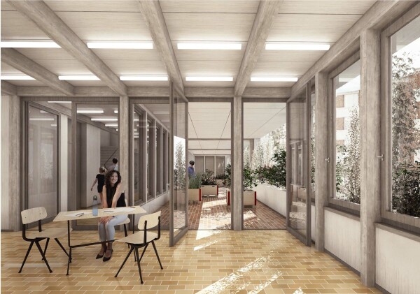 3. Rang, 2. Preis: Harder Spreyermann Architekten (Z�rich) und Querfeld Eins Landschaft St�dtebau Architektur (Dresden)