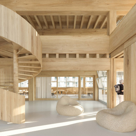 2. Rang, Ankauf: ARGE Enzmann Fischer / Meyer Dudesek Architekten (Z�rich) und koepflipartner (Luzern)