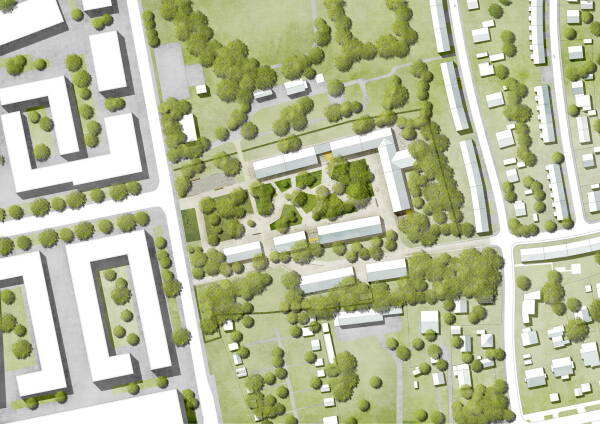 3. Preis: Holzer Kobler Architekturen (Zürich) und A24 Landschaftsarchitektur (Berlin)