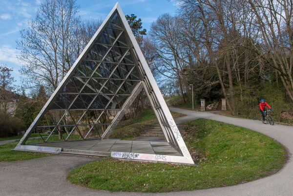Gate of Hope im Leibfriedschen Garten in Stuttgart, 1993