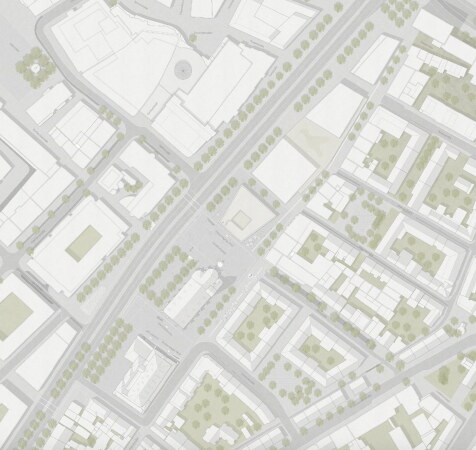 Anerkennung: Riehle+Assoziierte (Stuttgart) mit Carmody Groarke (London)