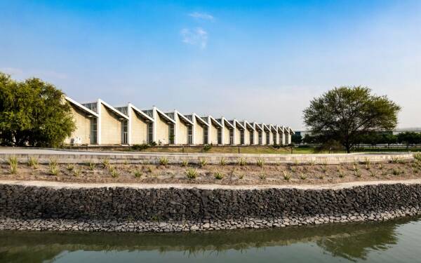 Industrieareal von Studio Saar in Indien