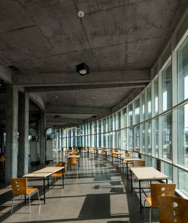 Industrieareal von Studio Saar in Indien