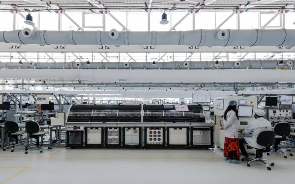 Industrieareal von Studio Saar in Indien