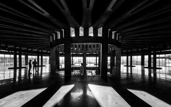 Industrieareal von Studio Saar in Indien