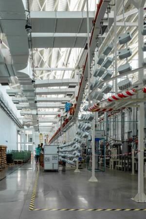 Industrieareal von Studio Saar in Indien