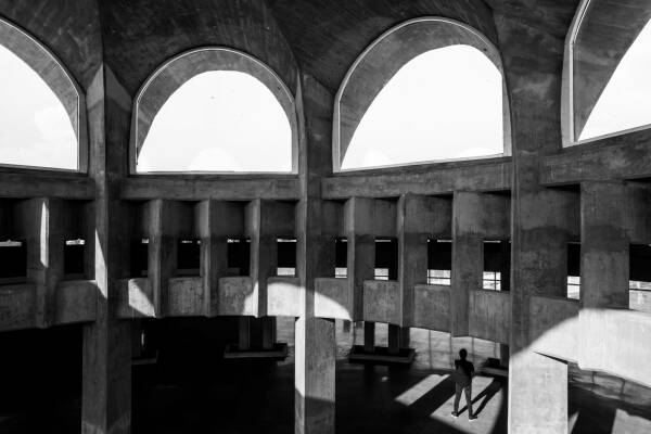 Industrieareal von Studio Saar in Indien