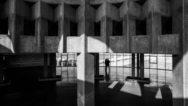 Industrieareal von Studio Saar in Indien