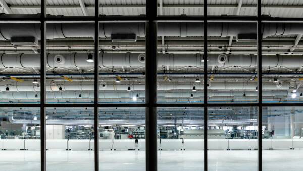 Industrieareal von Studio Saar in Indien