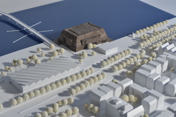 1. Preis: Lundgaard & Tranberg Arkitekter (Kopenhagen) mit Wuttke und Ringhof (Kopenhagen), Buro Happold (separate Niederlassung), und Marianne Levinsen Landskab (Kopenhagen)