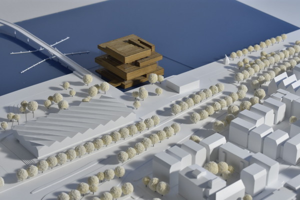 Anerkennung: JSWD Architekten (Kln) mit ZWP Ingenieur AG (Kln), LAND Germany (Düsseldorf) und imagine structure (Frankfurt)
