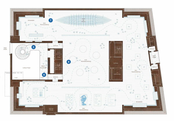 1. Preis: Lundgaard & Tranberg Arkitekter (Kopenhagen) mit Wuttke und Ringhof (Kopenhagen), Buro Happold (separate Niederlassung), und Marianne Levinsen Landskab (Kopenhagen)