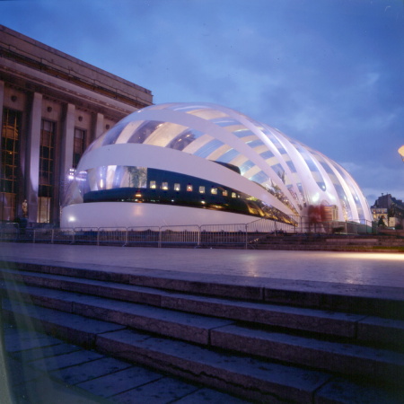Chaillot II fr die Veranstaltung Le Printemps en Hiver von Marionnaud, Place du Trocadro in Paris, 1997