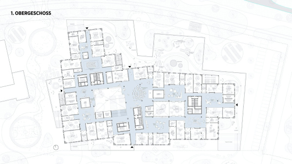 Grundriss 1. Obergeschoss