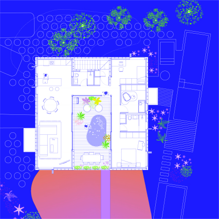 Erdgeschoss  Fitnessstudio