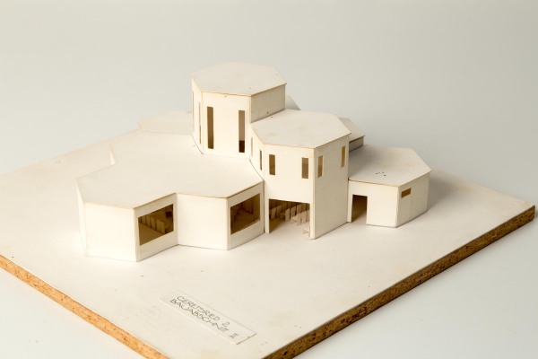 Lichtblau & Bauer: Evangelische Vershnungskirche, Geretsried, Modell 1969