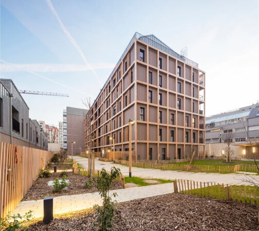 Sozialwohnungsbau in Paris von archi5