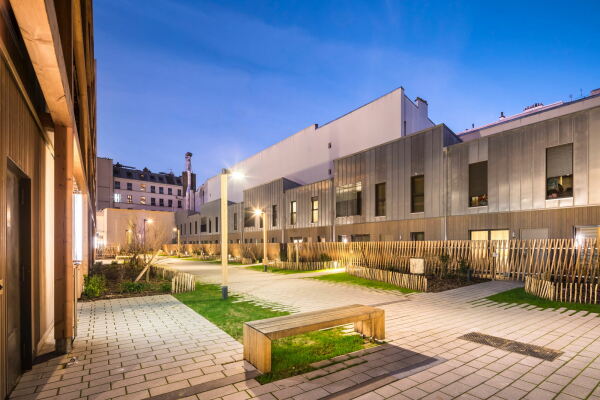 Sozialwohnungsbau in Paris von archi5
