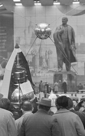 Projekt und Ausstellungsbestandteil Bildungsschock: Sputnik 1 Weltausstellung 1958 in Brssel