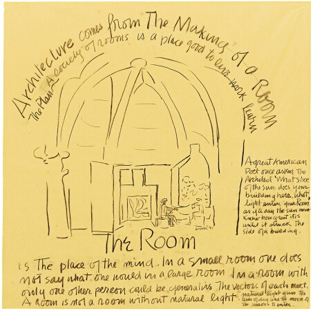 Zeichnung fr die Ausstellung City/2, 1971