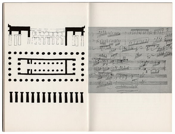 Aus der Publikation des Vortrags Architecture: Silence and Light, 1968