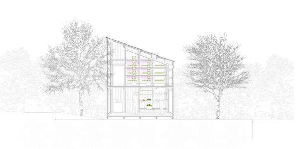 Gewchshaus bei Barcelona von IAAC