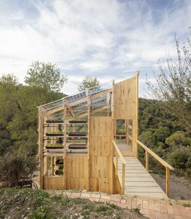 Gewchshaus bei Barcelona von IAAC