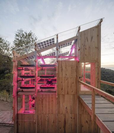 Gew�chshaus bei Barcelona von IAAC