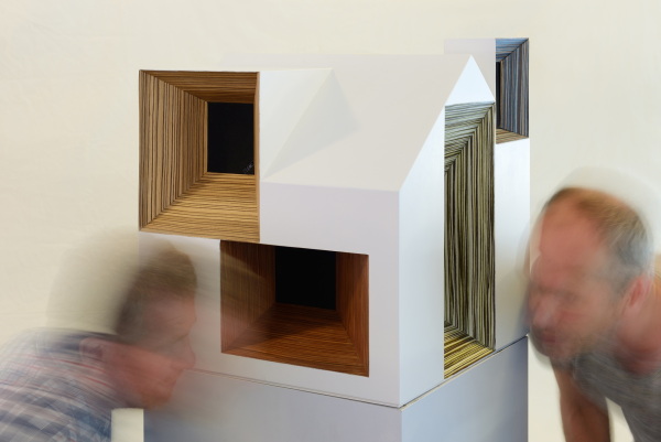„Luisterhuis“ (Hörhaus), Puppenhaus von Architekt Machiel Spaan und Komponistin Rozalie Hirs, 2017