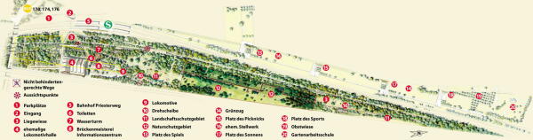 Natur Park S�dgel�nde Lageplan