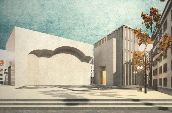 Neue Synagoge Hamburg von Sabrina Lange