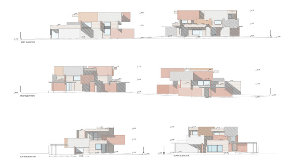 Wohnhuser von Elastico Farm bei Turin