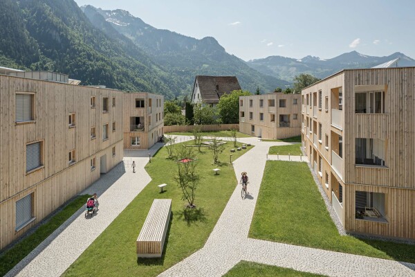 Wohnsiedlung in Bludenz, sterreich, 2019, Architektur: feld72