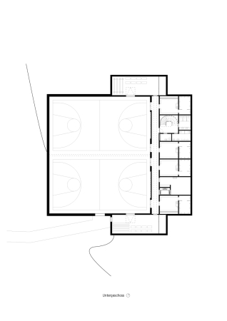 Sporthalle von soppelsa architekten