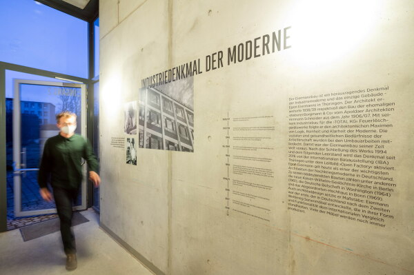 Historischer Pfad im Eiermannbau