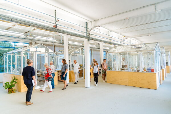 Fhrung durch den Eiermannbau