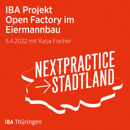Flyer zum Auftakt der Onlinereihe Nextpractice StadtLand