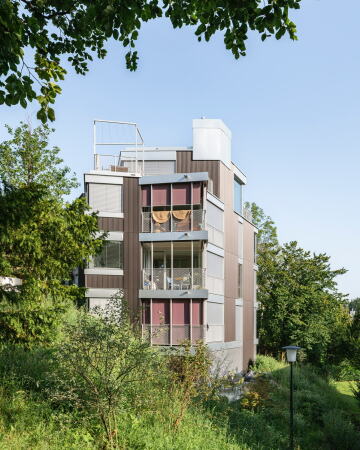 Wohnhaus von Michael Meier und Marius Hug Architekten in Zrich