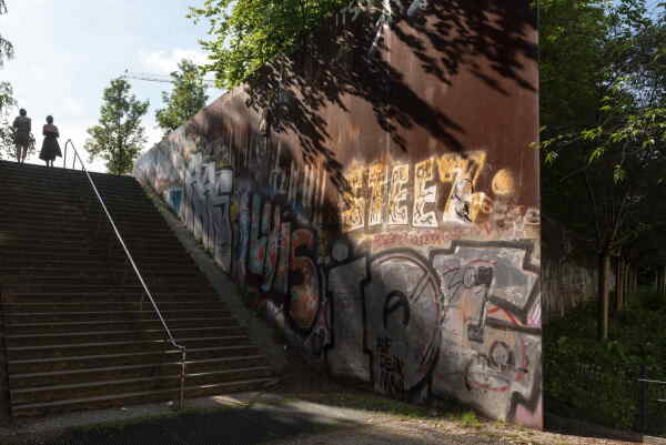 Mauerpark in Berlin (1994)
