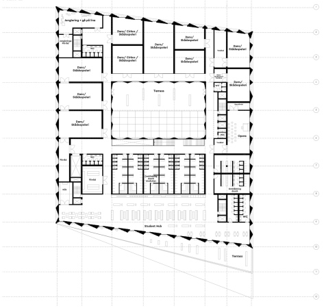 ein 2. Preis: BIG  Bjarke Ingels Group (Kopenhagen)