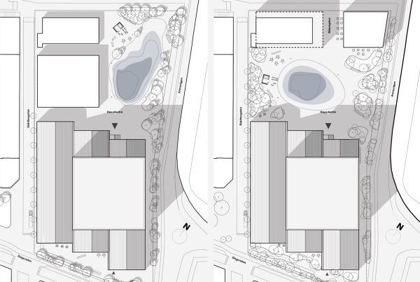 Erste Wettbewerbsphase: Henning Larsen (Kopenhagen) mit Kjellander Sjberg (Stockholm) und Persicope (London)