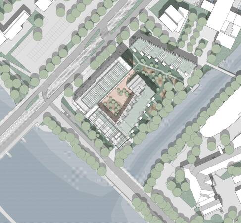 2. Preis: SMAQ Architektur und Stadt, Lageplan