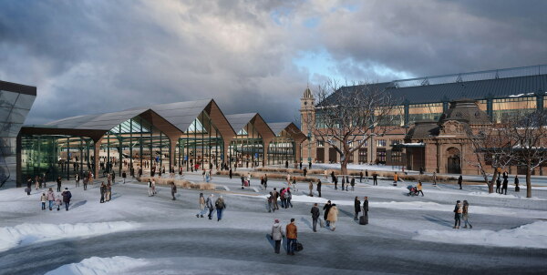 3. Preis: Zaha Hadid Architects (London), Finta St�di� (Budaptest), Buro Happold (Berlin), ABUD (Budapest), Land (Mailand)